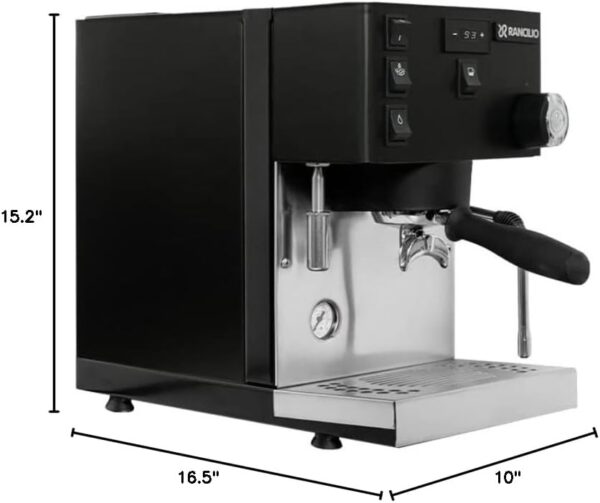 Rancilio Silvia Pro X Espresso Machine,  Silvia PRO X, Black
